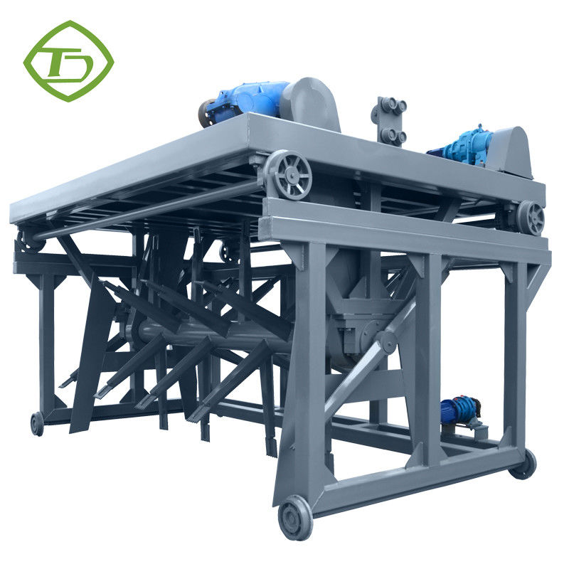 Tipo verde composta Turner Chicken Manure Compost Machine della scanalatura