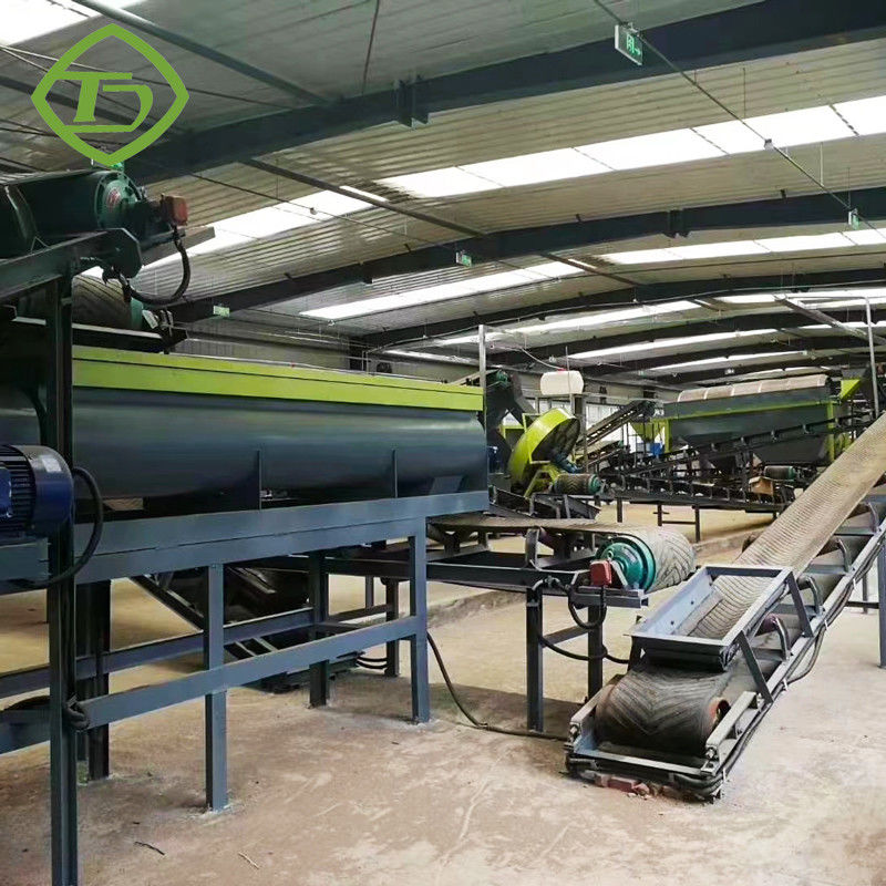 Linea di produzione del fertilizzante organico 10TPH approvazione del CE di Dung Powder Machine della mucca