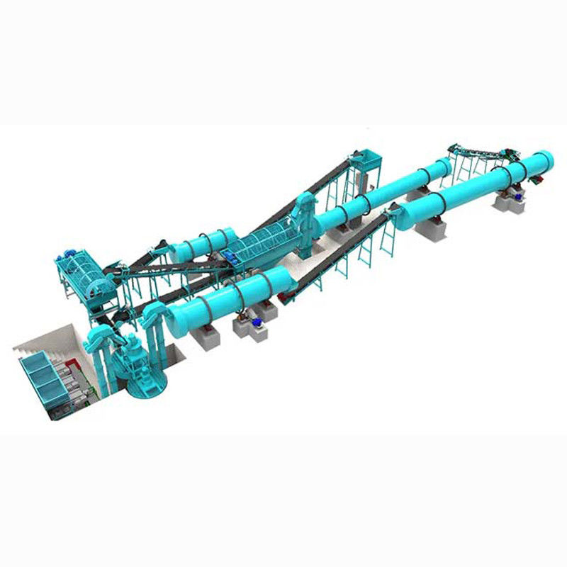 Linea di produzione composta del fertilizzante di Npk alta macchina 18.5KW del granulatore di produttività
