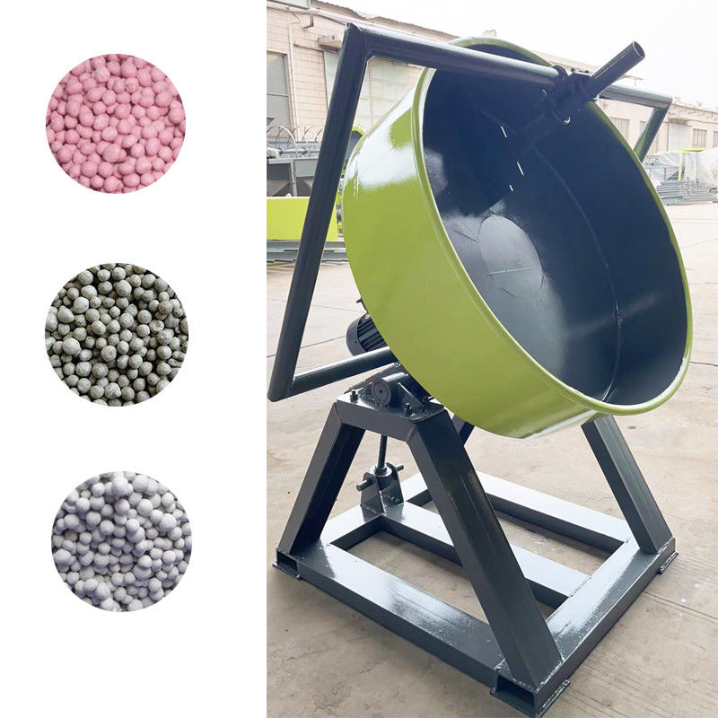 Macchina efficiente 6mm Pan Animal Manure Disc Granulator del granulatore del fertilizzante organico