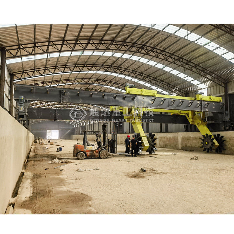 Manubri bovini compost Turner Biofertilizzante mono e doppia ruota