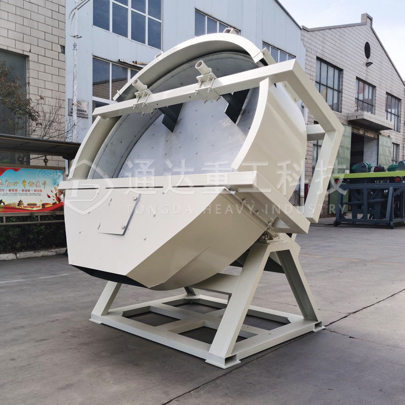 Granulatore a disco ad alta produttività per la produzione di concimi organici 5 tonnellate/ora