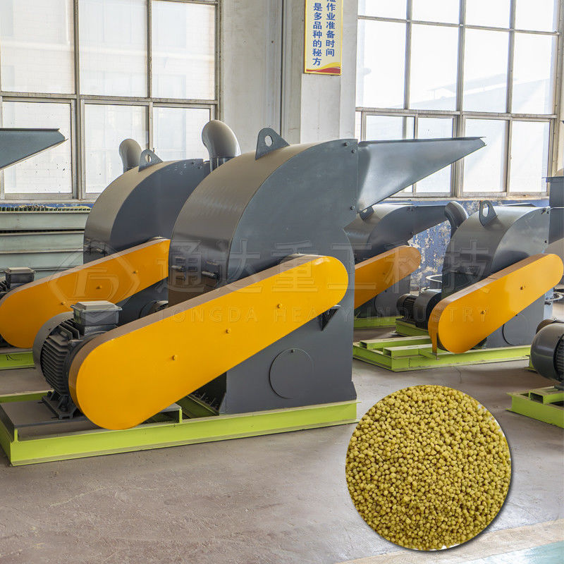 600 kg/h Equipaggiamento di frantumazione di fertilizzanti Trasformazione di mangimi di animali Foraggi di foraggio Tuttore di paglia Tuttore di stalla di paglia