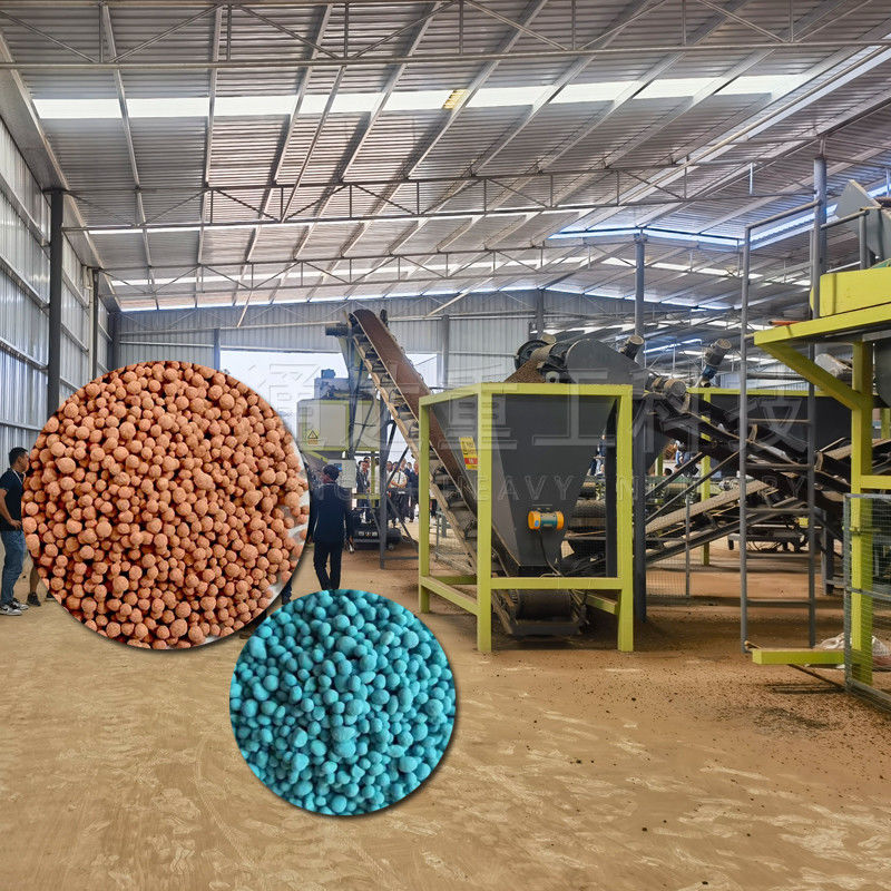 Macchina di compostaggio personalizzata per i rifiuti di letame di pollo per la linea di produzione di fertilizzanti organici