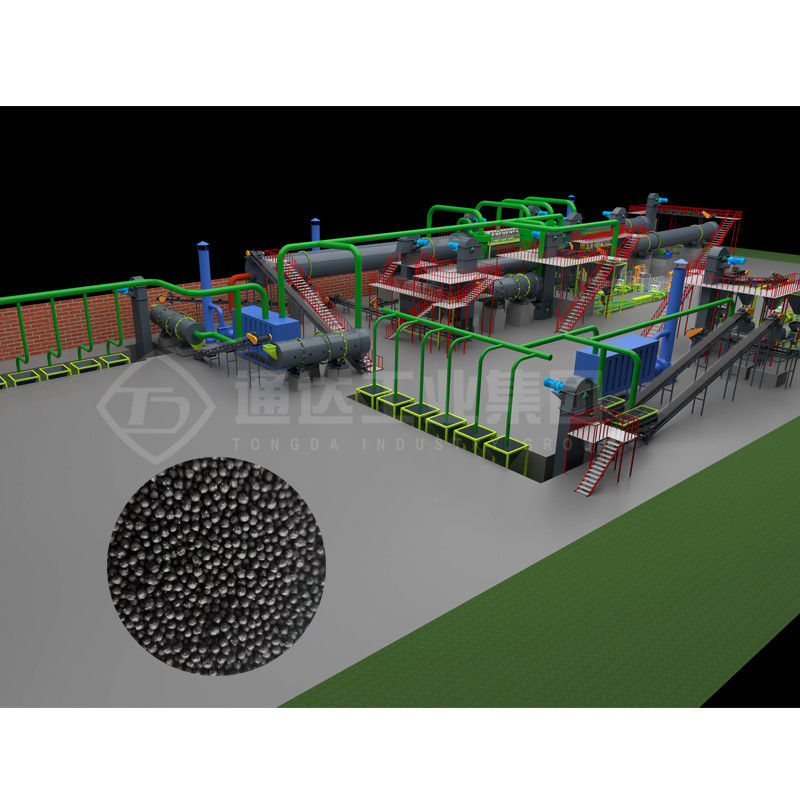 Linea di produzione di pellet di fertilizzanti organici per la macchina per pellet di letame di pollo